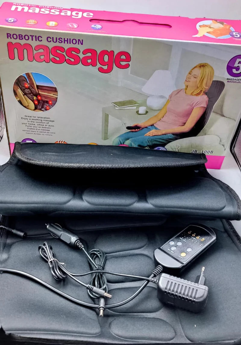 Deluxe Seat Massage Topper – Heat & Vibration Full Body Relief