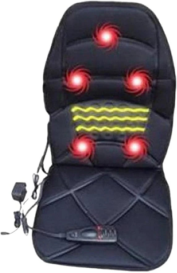 Deluxe Seat Massage Topper – Heat & Vibration Full Body Relief