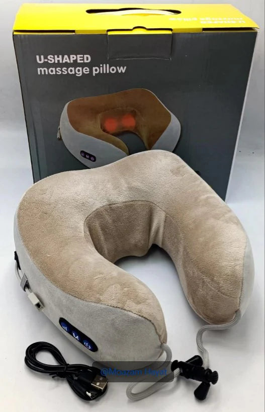 Velziroz Heated Massage Pillow – Deep Neck & Shoulder Relief