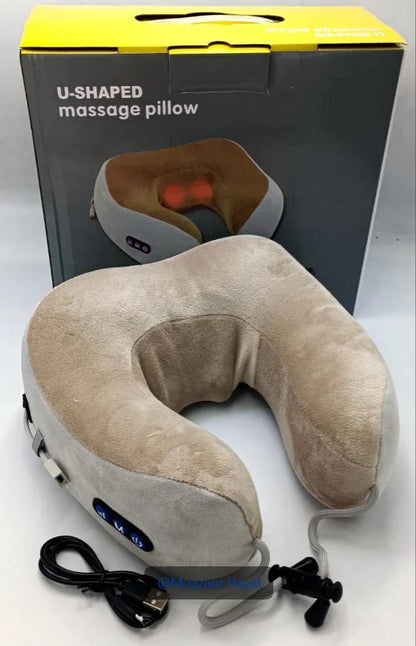 Velziroz Heated Massage Pillow – Deep Neck & Shoulder Relief