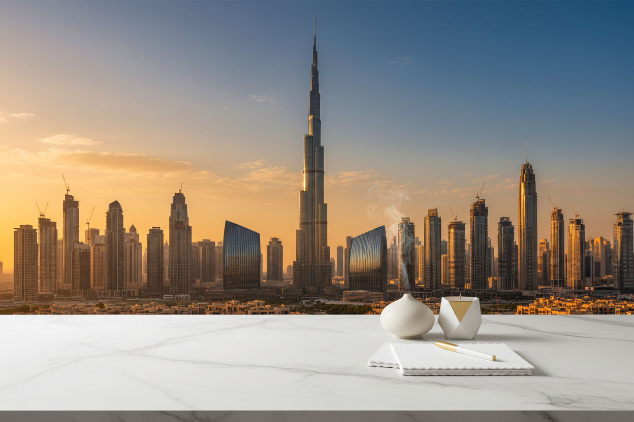 VELZIROZ Dubai Skyline Hero